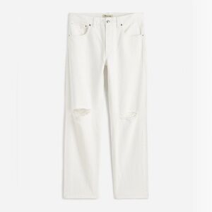 NWT Madewell The Dean Easy Straight Crop Jean